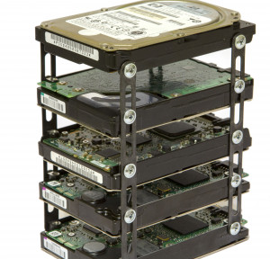 Подставка/Racks для 5-ти жестких дисков, формата 2,5", металл