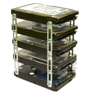 Подставка/Racks для 5-ти жестких дисков, формата 2,5", металл