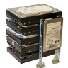 Подставка/Racks для 5-ти жестких дисков 3.5" HDD/SSD + 2 HDD 2.5", металл, оцинкованные направляющие Подставка/Racks для 5-ти жестких дисков 3.5" HDD/SSD + 2 HDD 2.5", металл, оцинкованные направляющие